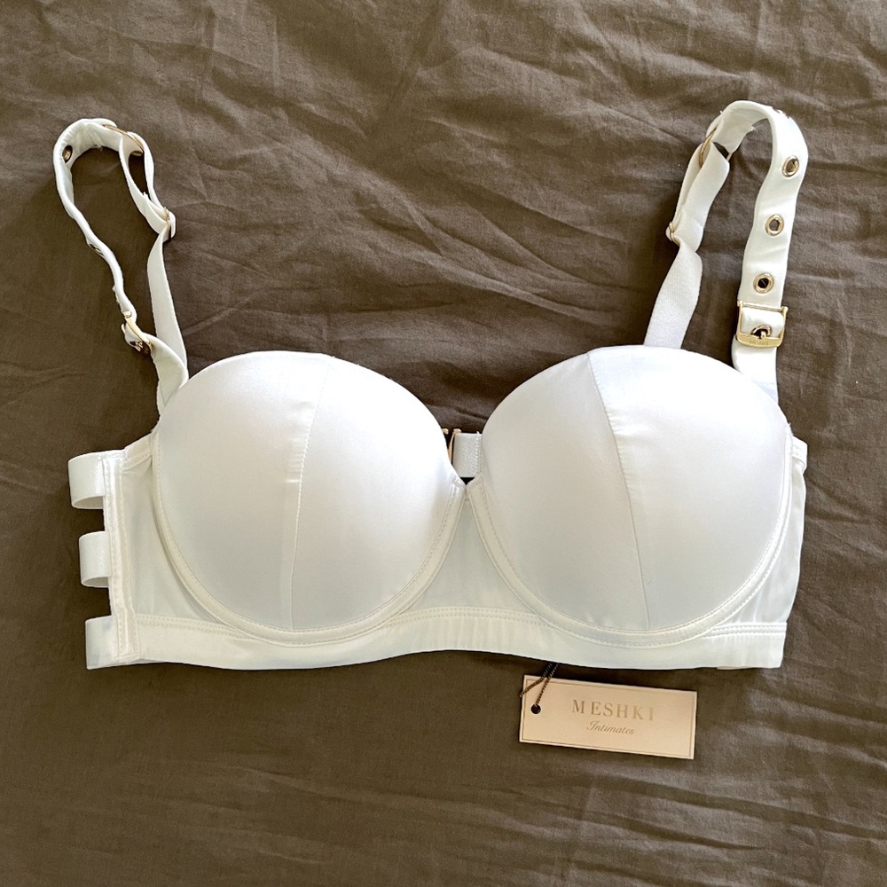 NWT Alison satin push up bra 12D aus
